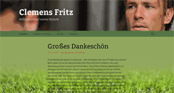 Desktop Screenshot of clemensfritz.com